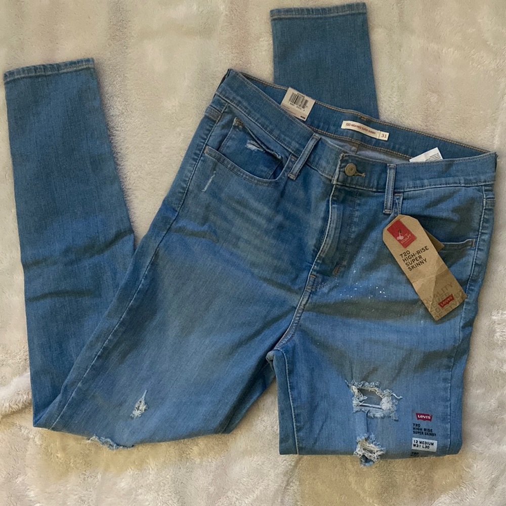 LEVI’S 720 High Rise Super Skinny Jeans